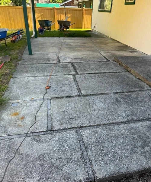New Patio and Lawn in Edmonds 